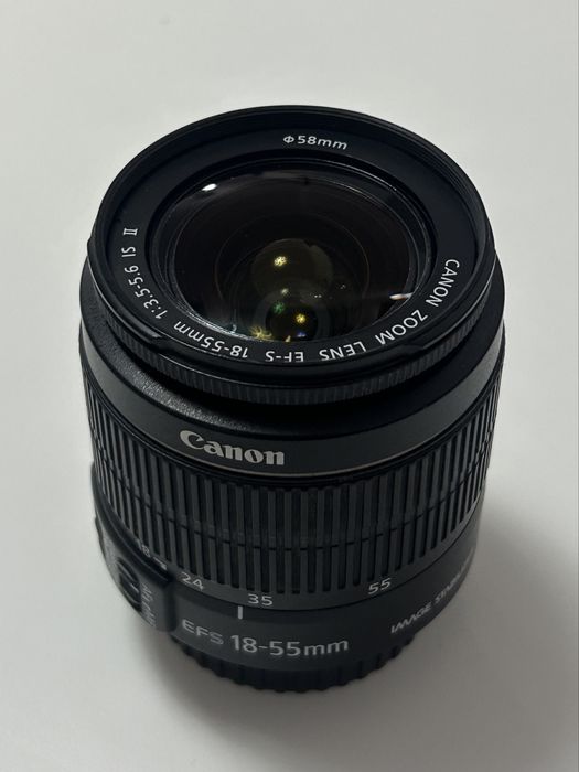 Обектив Canon EFS 18-55mm IS – в отлично състояние