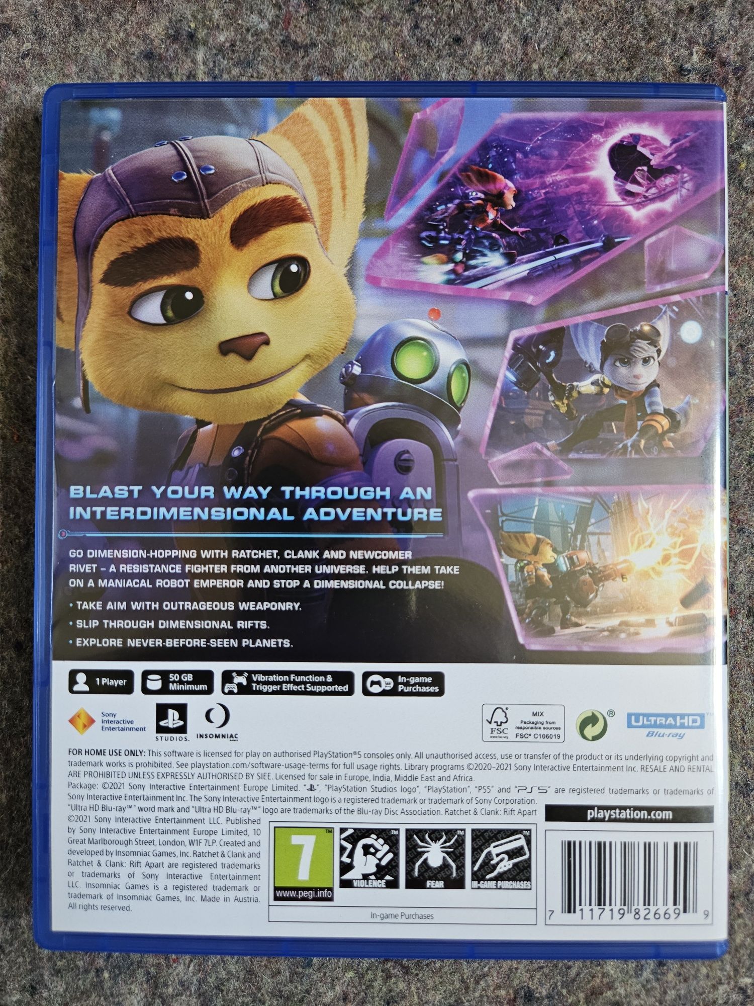 Ratchet and Clank Rift A part ПС5 PS5