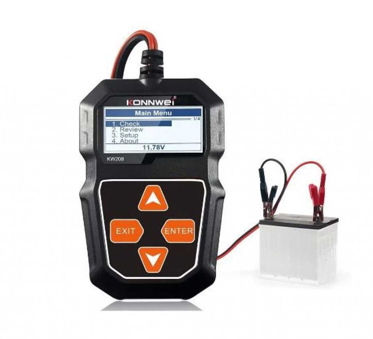 Тестер за автомобилен акумулатор KW210