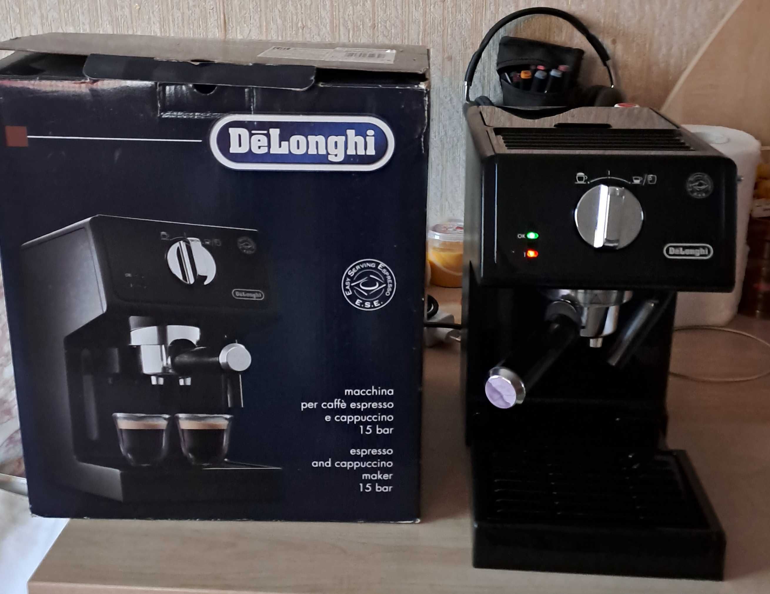 Кофеварка DeLonghi,  Новая .