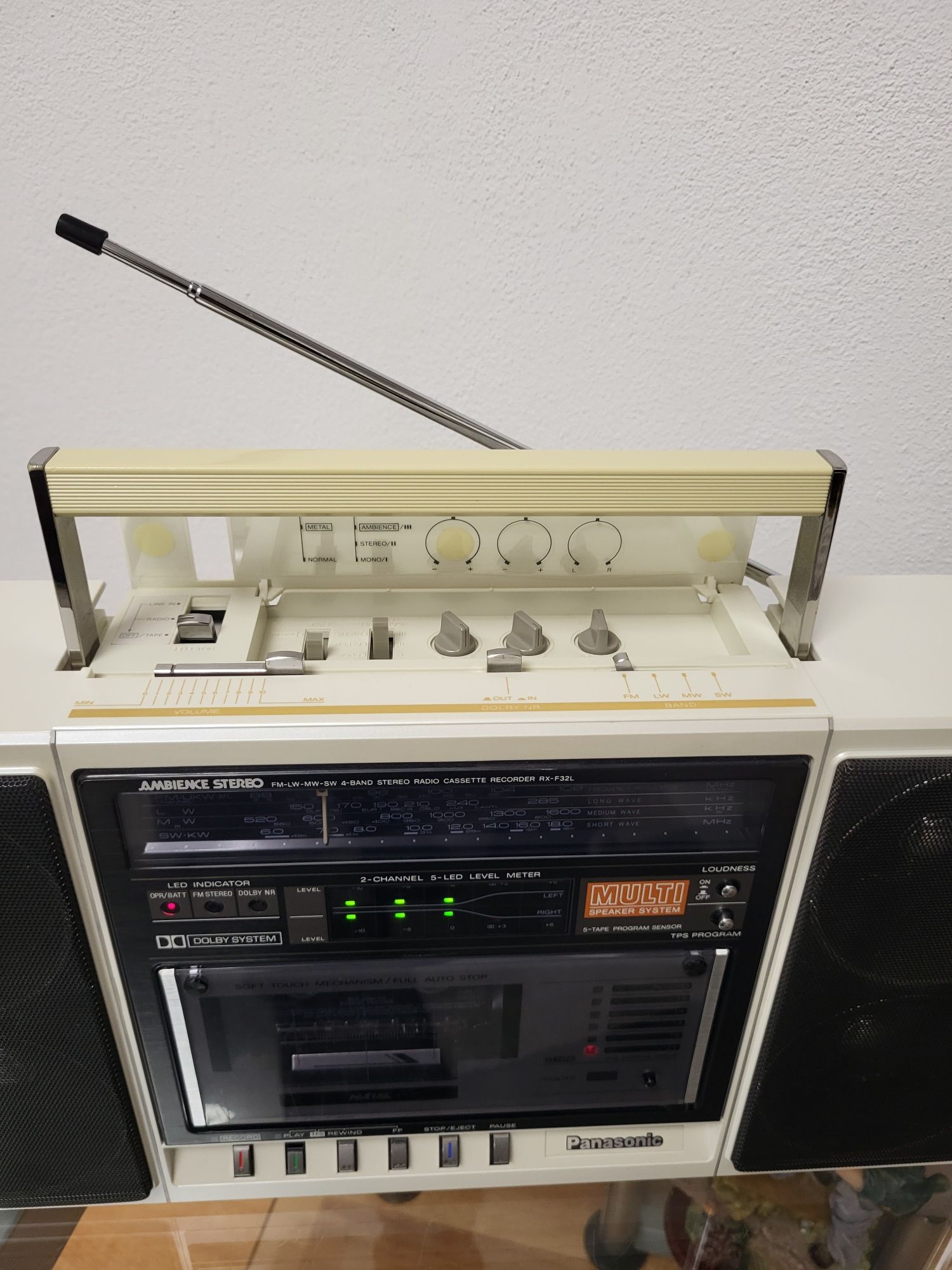 Radio Casetofon de colecție Panasonic RX-F32L japan