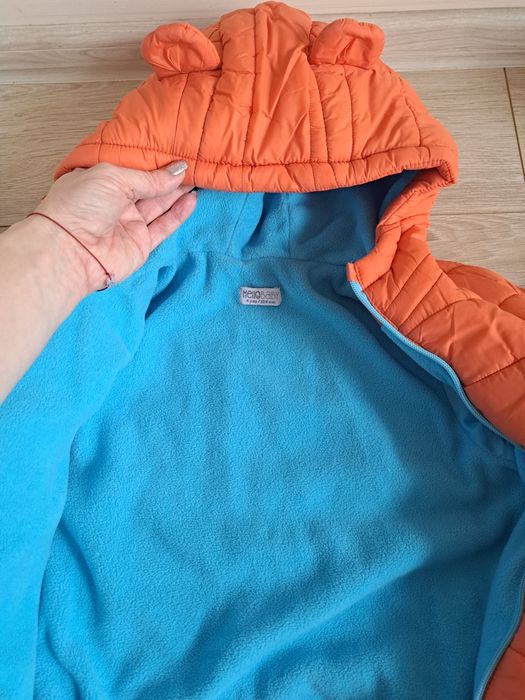 Детски зимни якета с ушички- 98