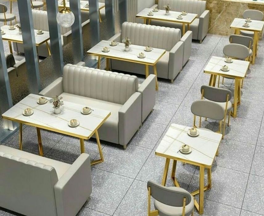 Kafe va restaranlar uchun yumshoq mebel
