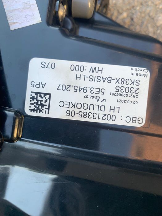 Stop spate stanga skoda octavia 2020