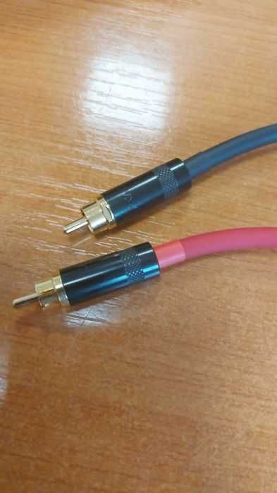 Pachet cabluri interconect RCA-RCA Cordial, conectori Rean