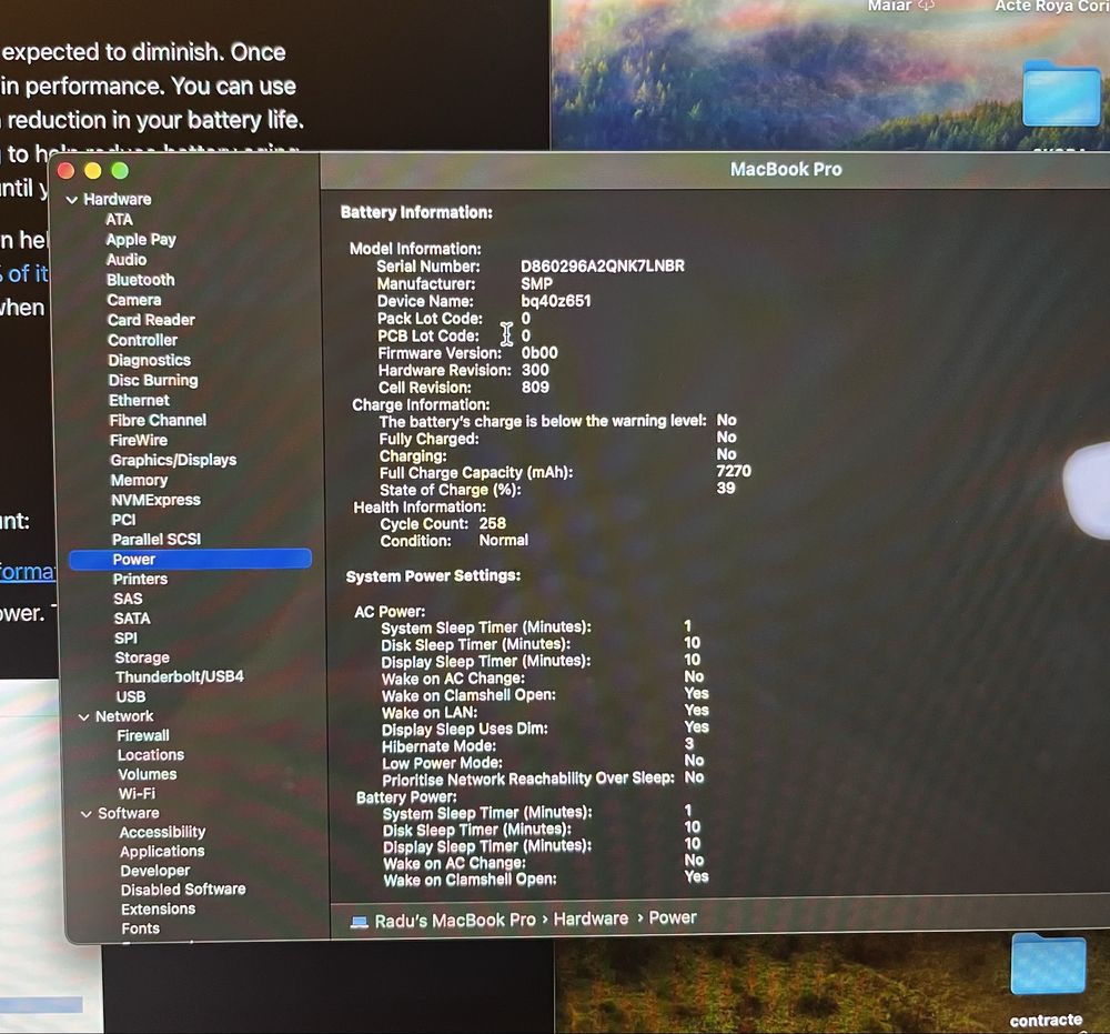 Macbook pro 16 i9 2.4 Ghz- 32GB - 512 SSD