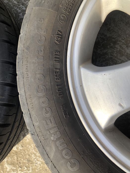 Jante opel 4x100 cauciucuri 175 65 R14 vara