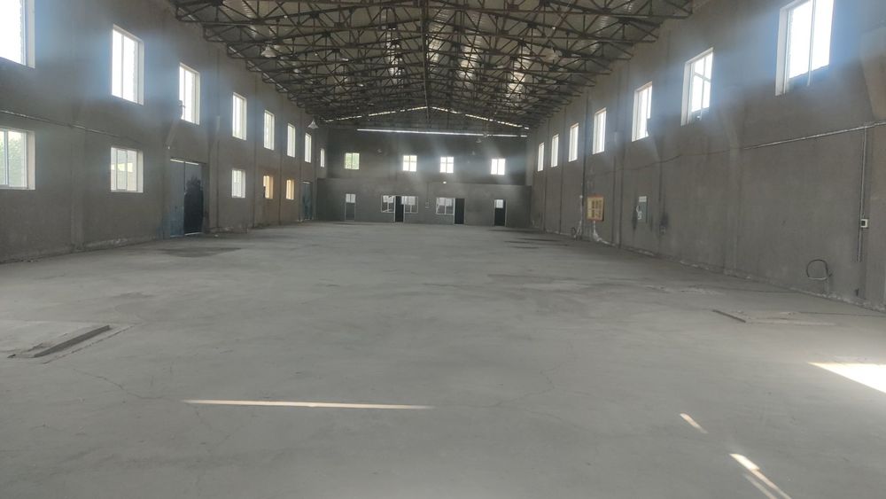 Аренда-1200кв Ор:Машинбазар Сергели Промзона Под цех или склад Высота