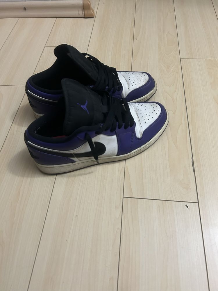 Nike Jordan 1 Low Court Purple White