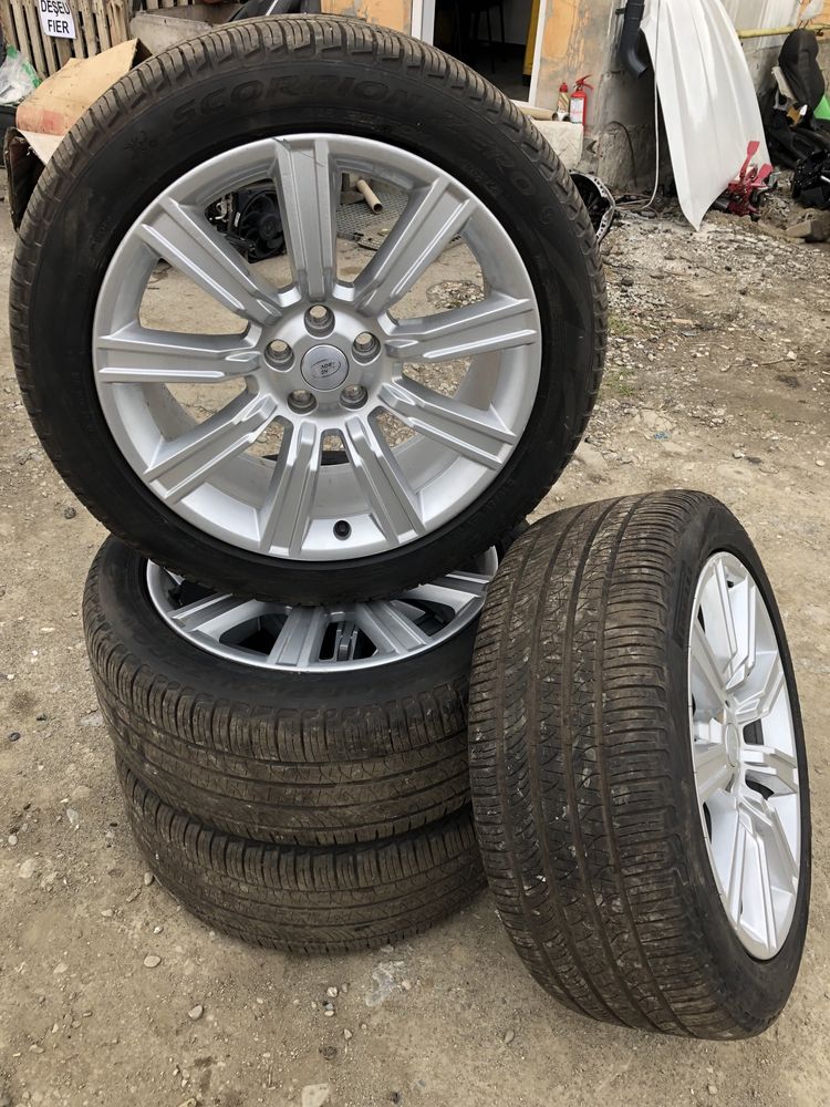 Jante 21 Range Rover sport/Vogue. 275/45R21. 9,5J anvelope iarna