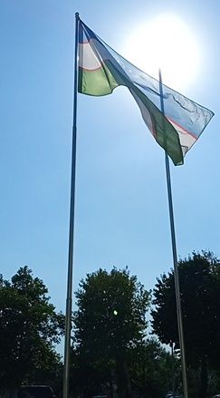 FLAG Bayroq  
Доставка Флаг Узбекистана Байрок,