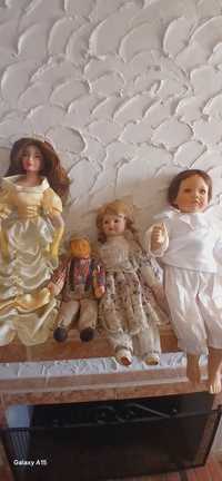 Лот 4 порцеланови кукли