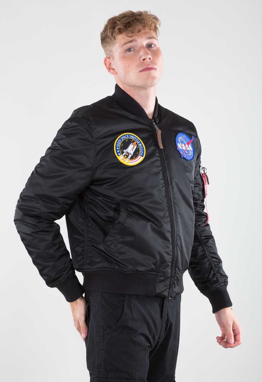 Alpha Industries MA-1 VF NASA Bomber ОРИГИНАЛНО мъжко бомър яке М и L