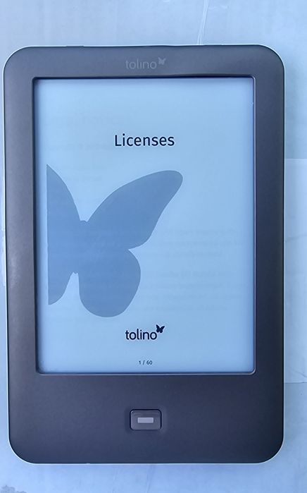 Ebook reader Tolino Shine , 5000 de cărți, wifi, iluminare
