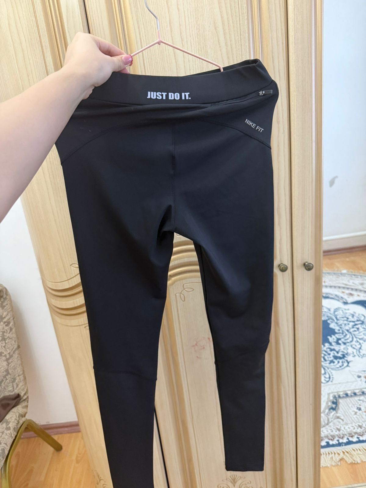 Джинсовые юбка и лосины Nike