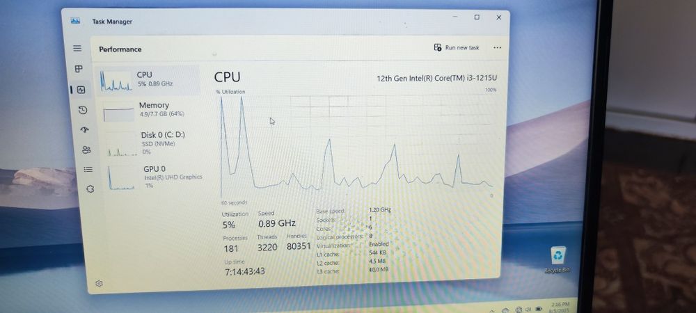 Acer Lite Al 15-52 Notebook