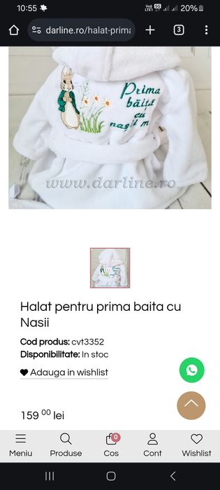 Halat Prima baita cu nasii mei - ca nou