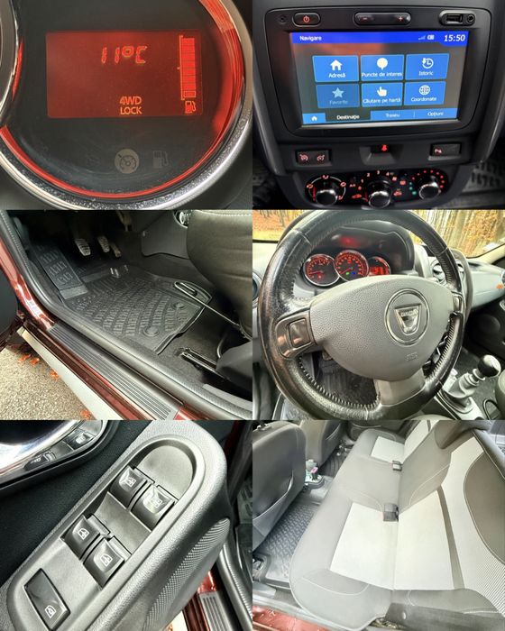 Dacia Duster 4x4 , 1.5 diesel , modificat la Mudster