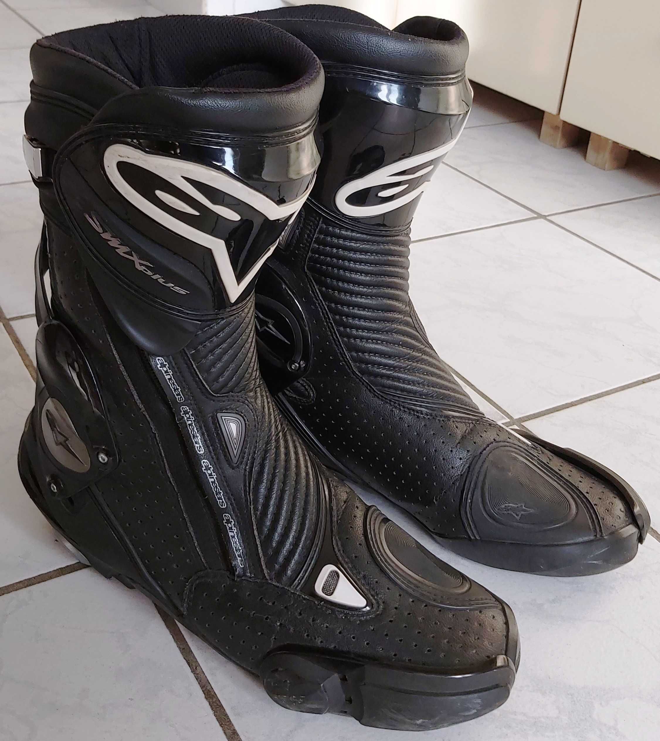 Cizme moto sport Alpinestars SMX Plus ventilate marimea 44