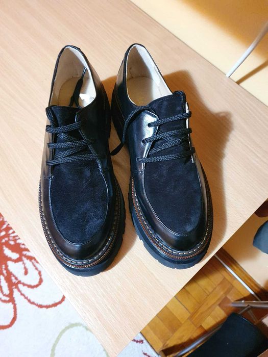 Pantofi piele naturala
