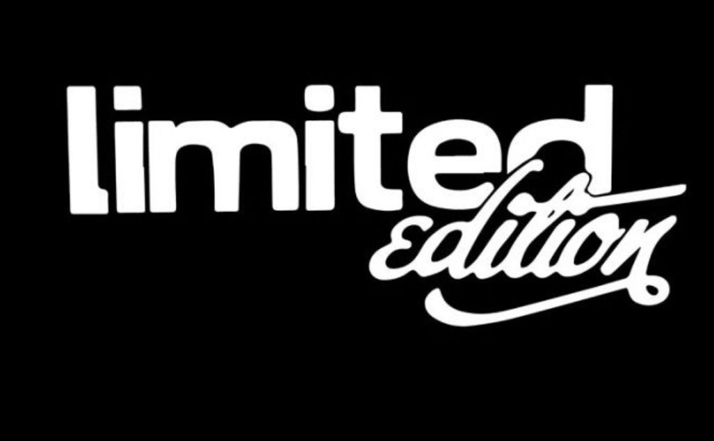 Sticker  " LIMITED EDITION" 6 modele