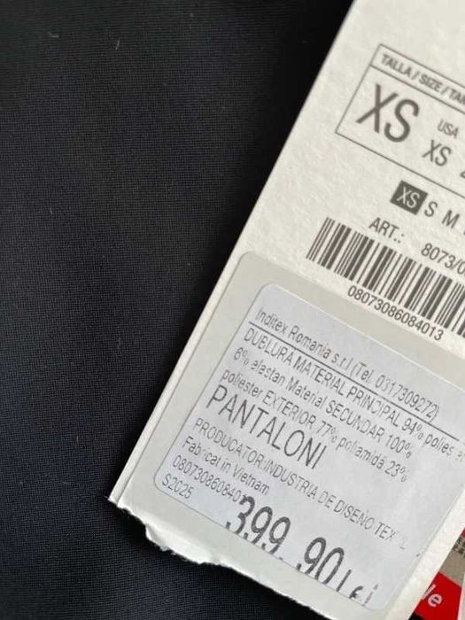 pantaloni zara ski impermeabili noi