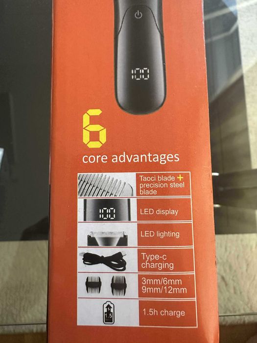 Aparat de ras electric, pentru zonele intime și păr, mașină de tuns