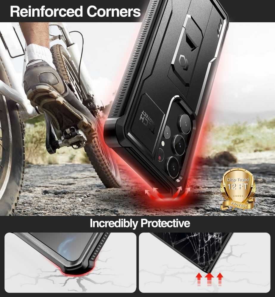 Husa Antisoc premium 360 SAMSUNG Galaxy S25 Ultra S23 Plus S22 S24+