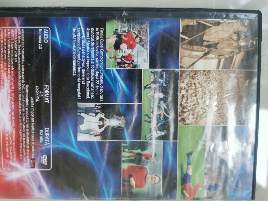 Dvd Steaua  București Drumul spre Sevilia