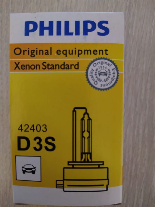 Bec xenon D3S Philips Vision, 42403 Original Promotie Pret Redus !