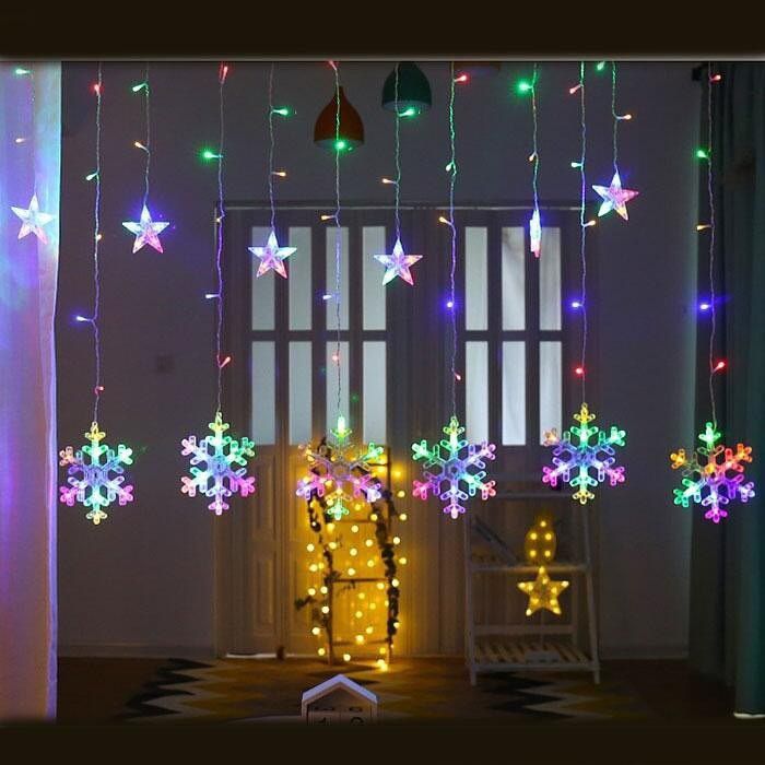 Гирлянда Снежинка