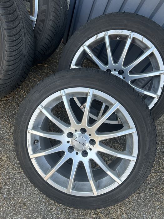 Jante Mercedes E class cu cauciucuri de iarna