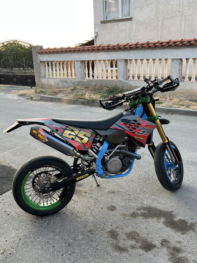KTM EXC 450 / супермото с доста тунинг Бартер за пистов или накед