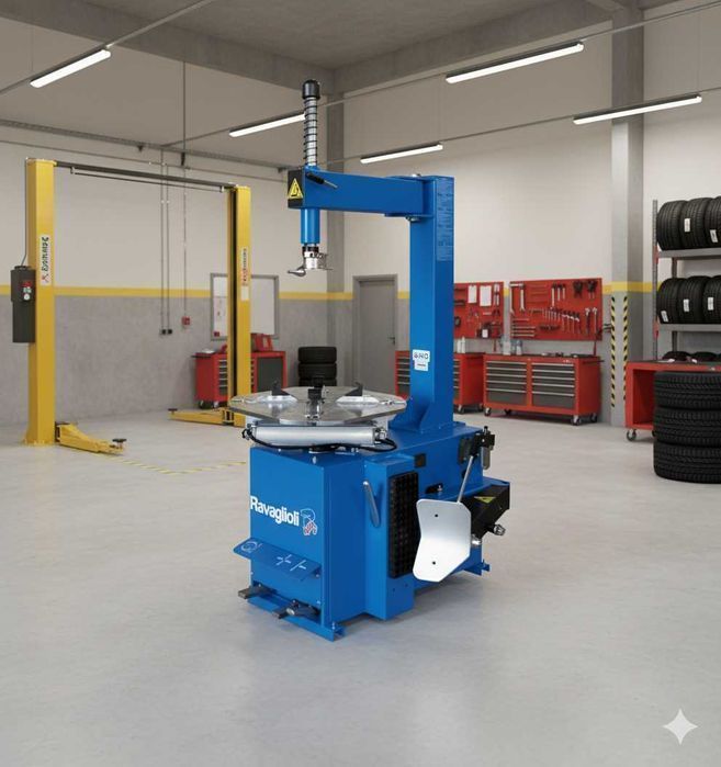Шиномонтажный станок Ravaglioli СТО Демонтаж Монтаж шин Авто ИТАЛИЯ