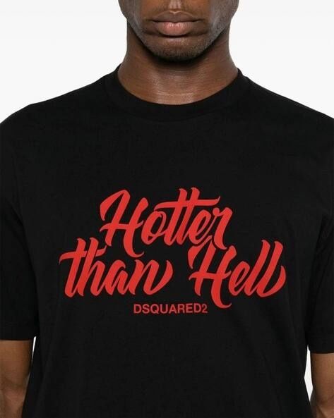 Оригинална мъжка тениска Dsquared - Hotter Than Hell - Размер Л