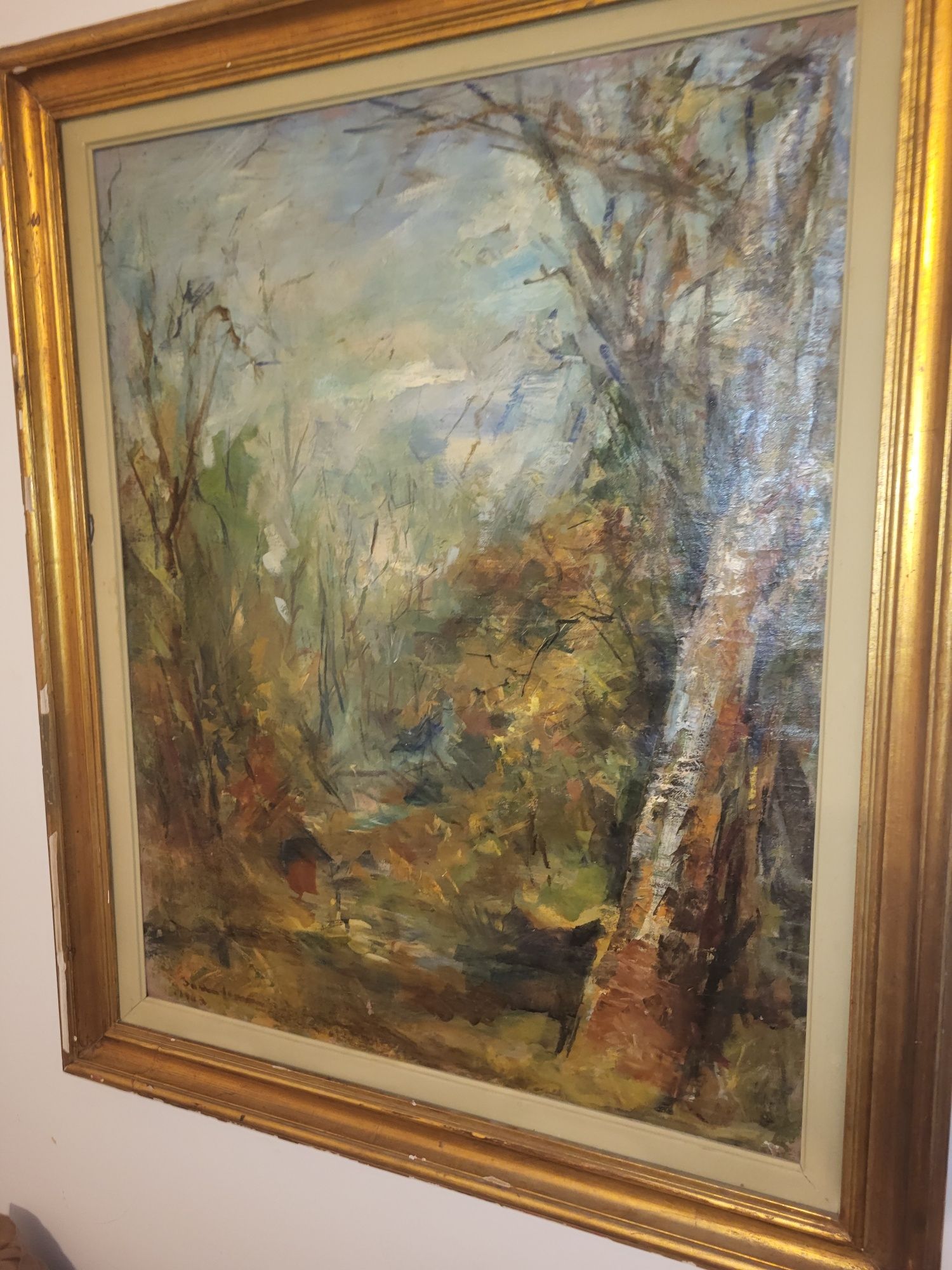 Pictură semnată Sorin Ionescu