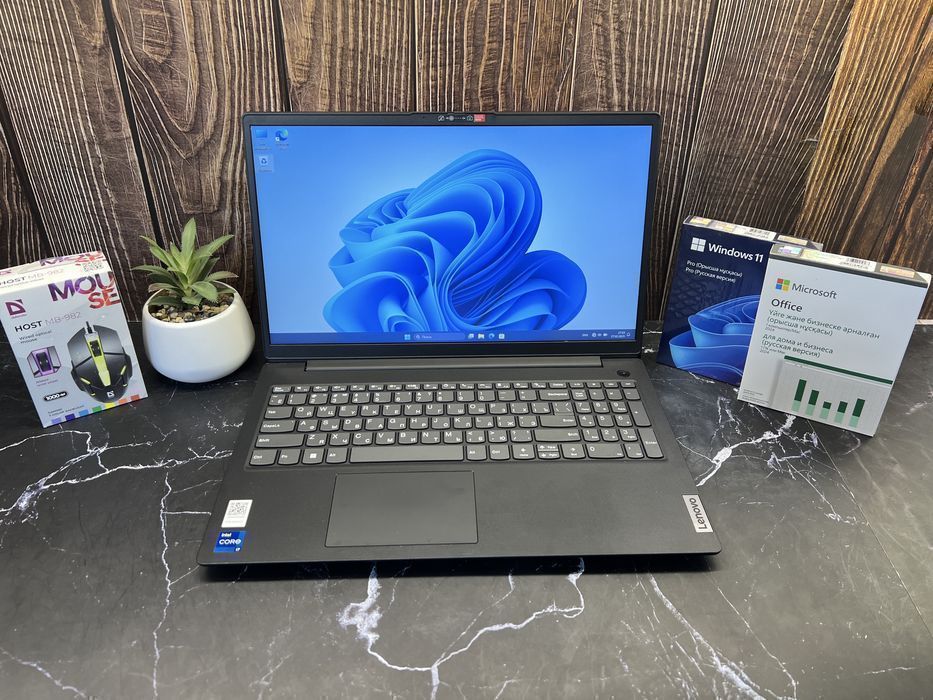 ◽️ Ноутбук для бизнеса Lenovo V15 G3 | Core i7-1255U | 8GB | 512GB SSD