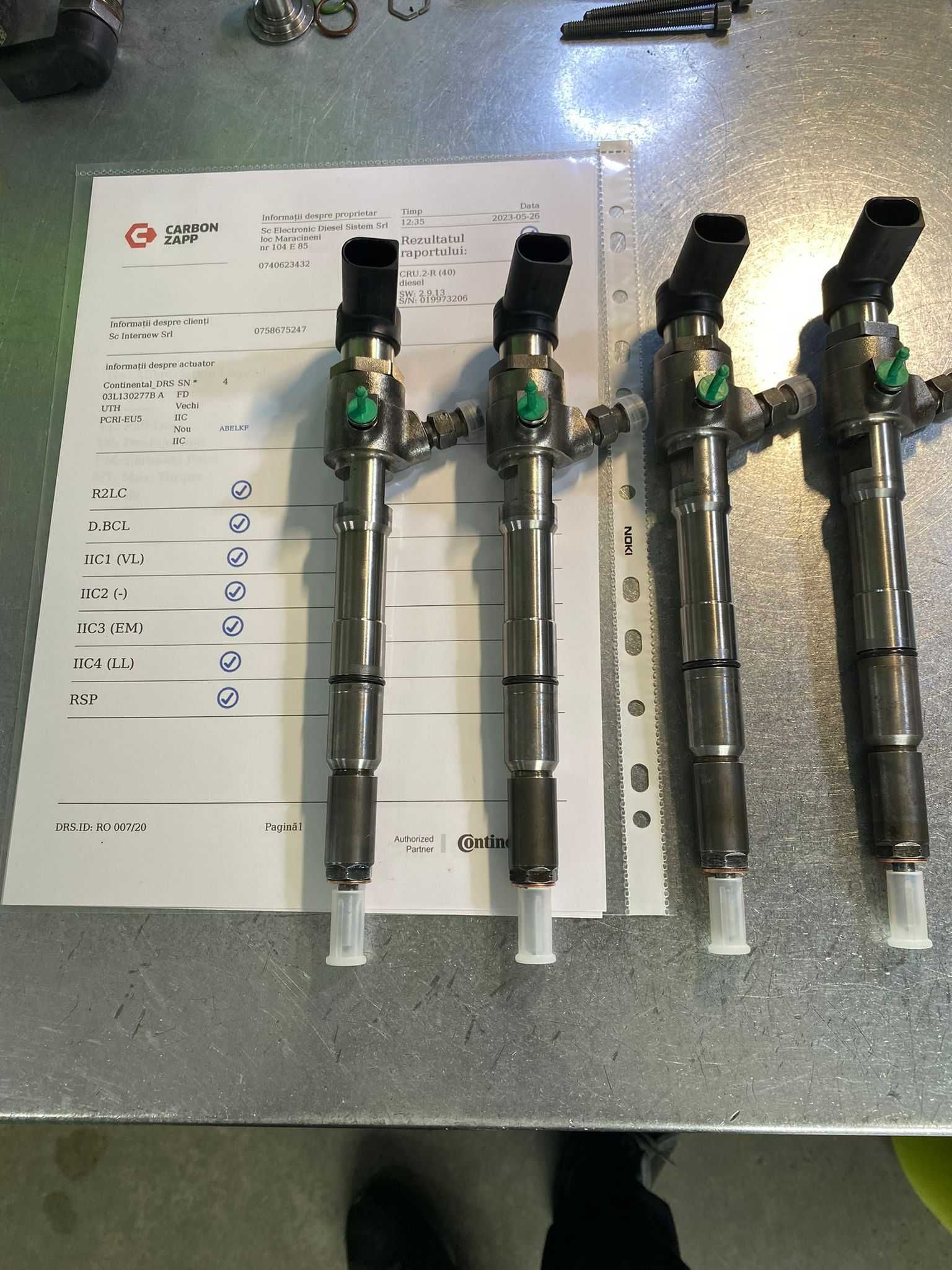 Injectoare 1.6 TDI, CAYC, CAYA, CAYB,  Audi, Skoda, Vw ,Continental