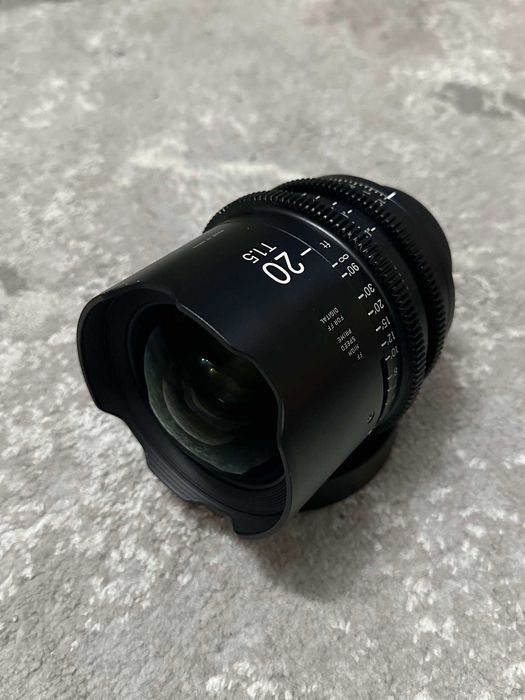 Obiectiv Sigma 20mm T1.5 pentru Canon Sigma Cinema