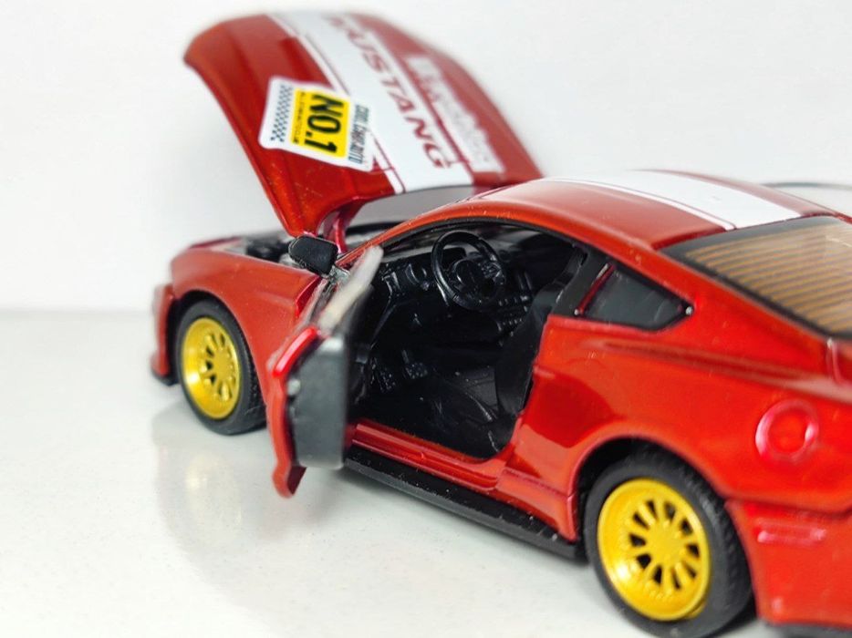 Металлическая машинка Зделай Тюнинг сам Ford Mustang модель - Доставка