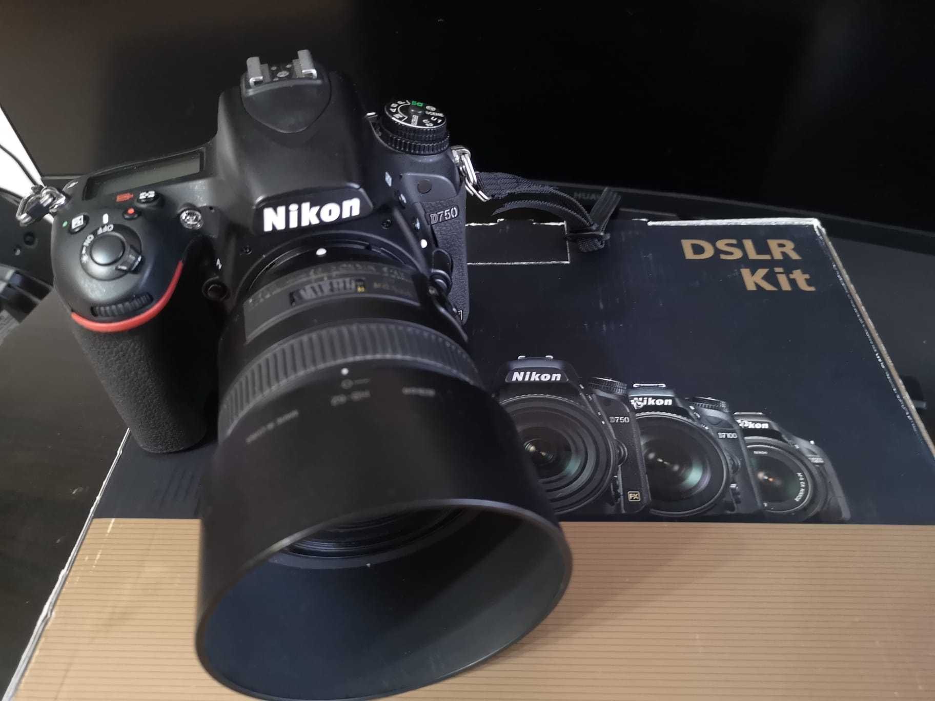 Nikon D750 Full Frame - Body + 3 baterii