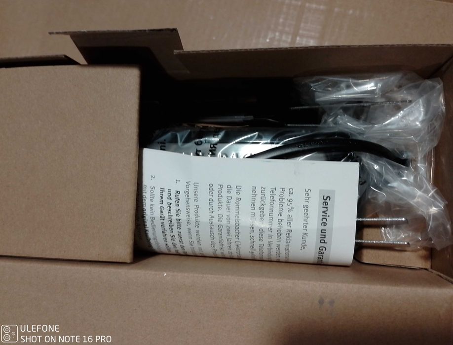 Cutit electric Rommelsbacher EM 150 120W negru Nou