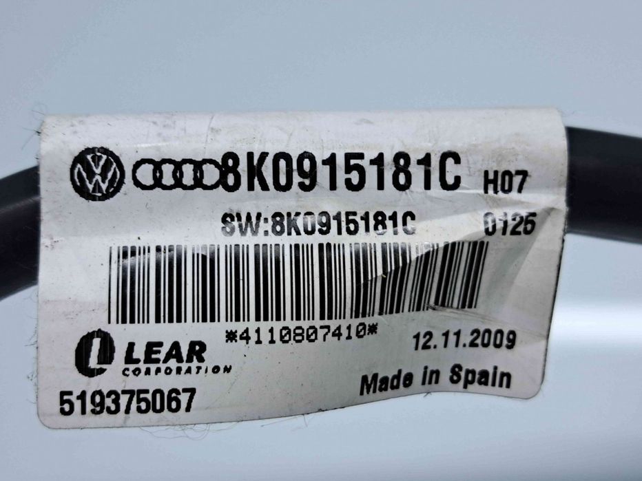 Borna baterie (-) Audi A6 (4F2, C6) [Fabr 2004-2010] 8K0915181C