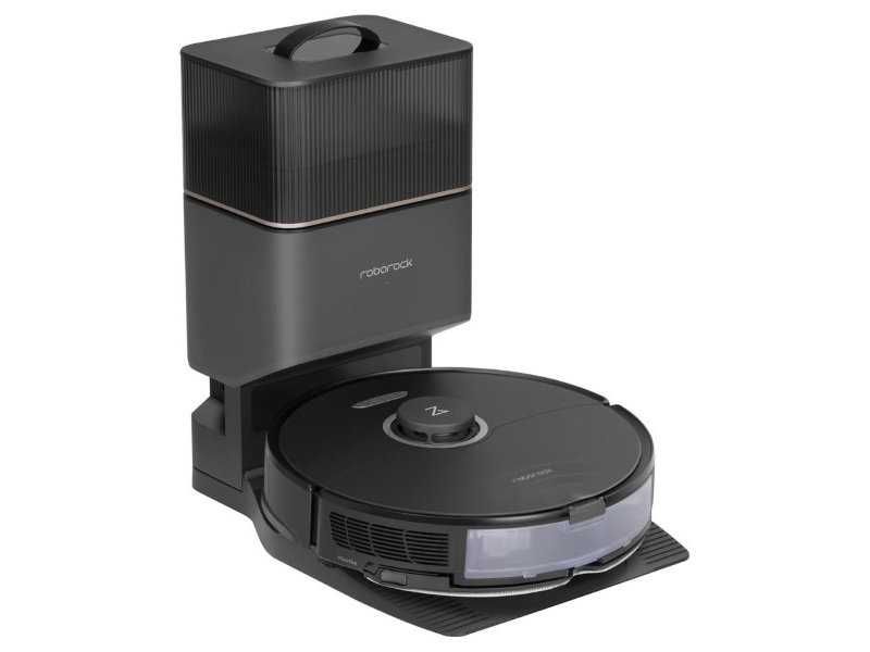 Робот Прахосмукачка с Моп Roborock S7+, 2500 Pa, Черен