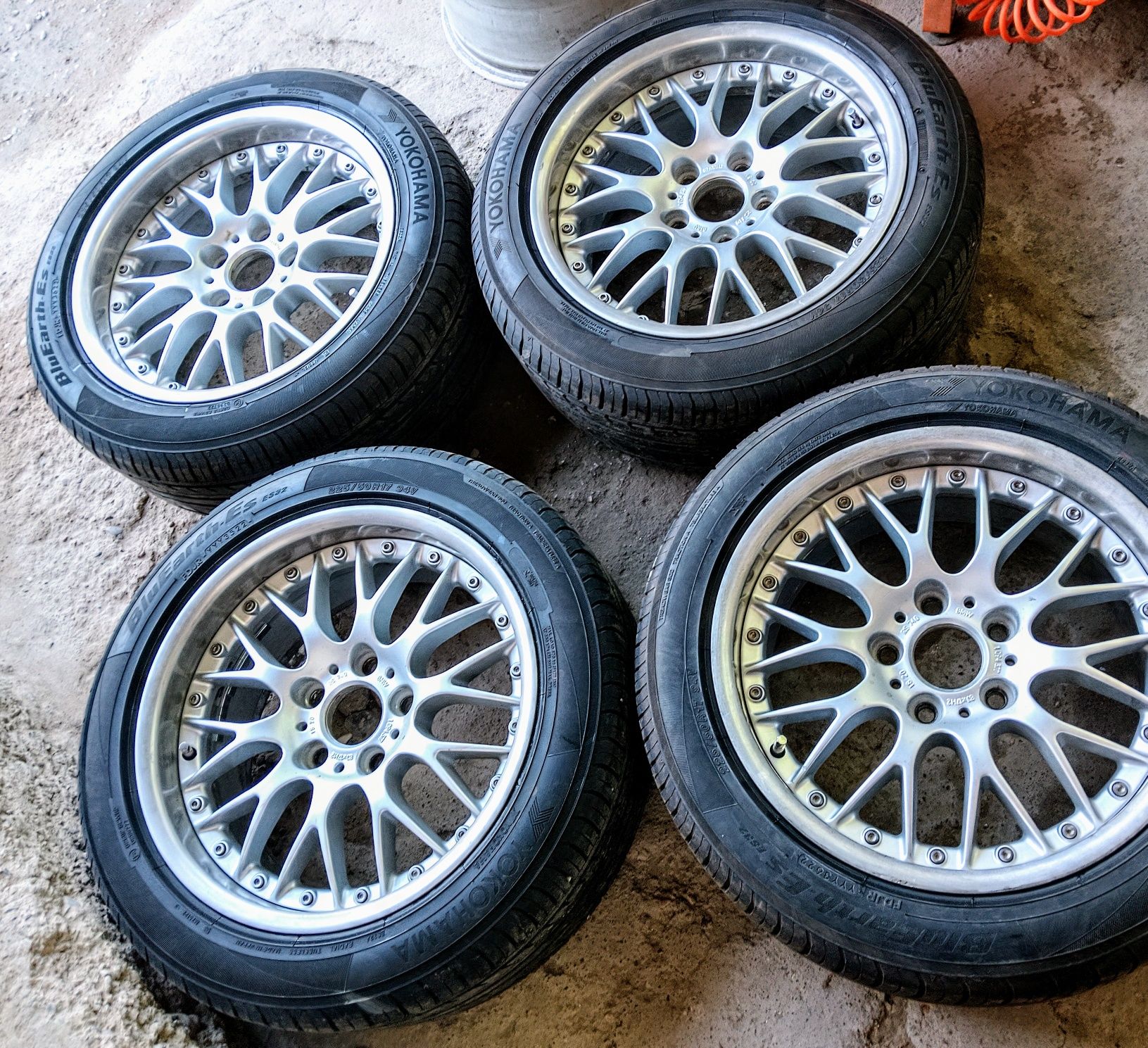 Диски BBS RS 740 резина YOKOHAMA