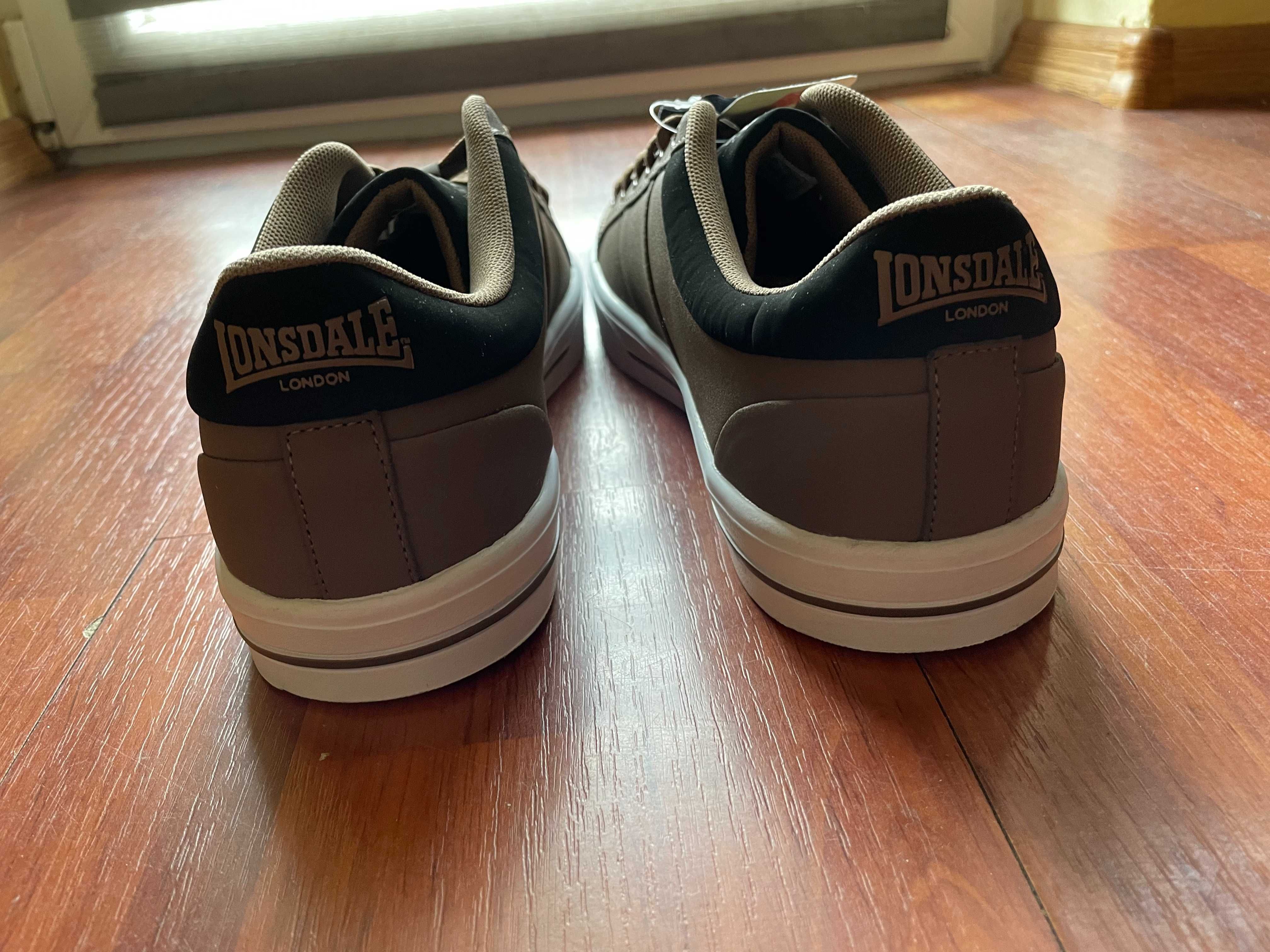 Papuci/sneakers Lonsdale maro