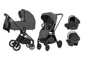 Carucior 3 in 1 Rider Soft Grey - Krausman