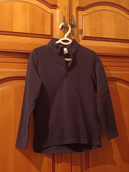 Флисовая кофта на девочку 7-8 лет