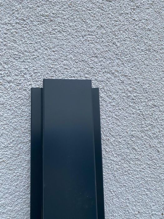 Tablă Cutată Fațadă Gard Gri Antracit 0,5mm 4m 5m 6m stâlpi accesorii