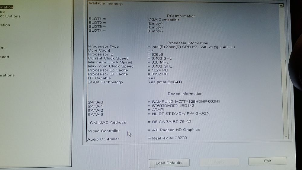 продавам работна станция Dell Precision T1700 с 22инч монитор LENOVO